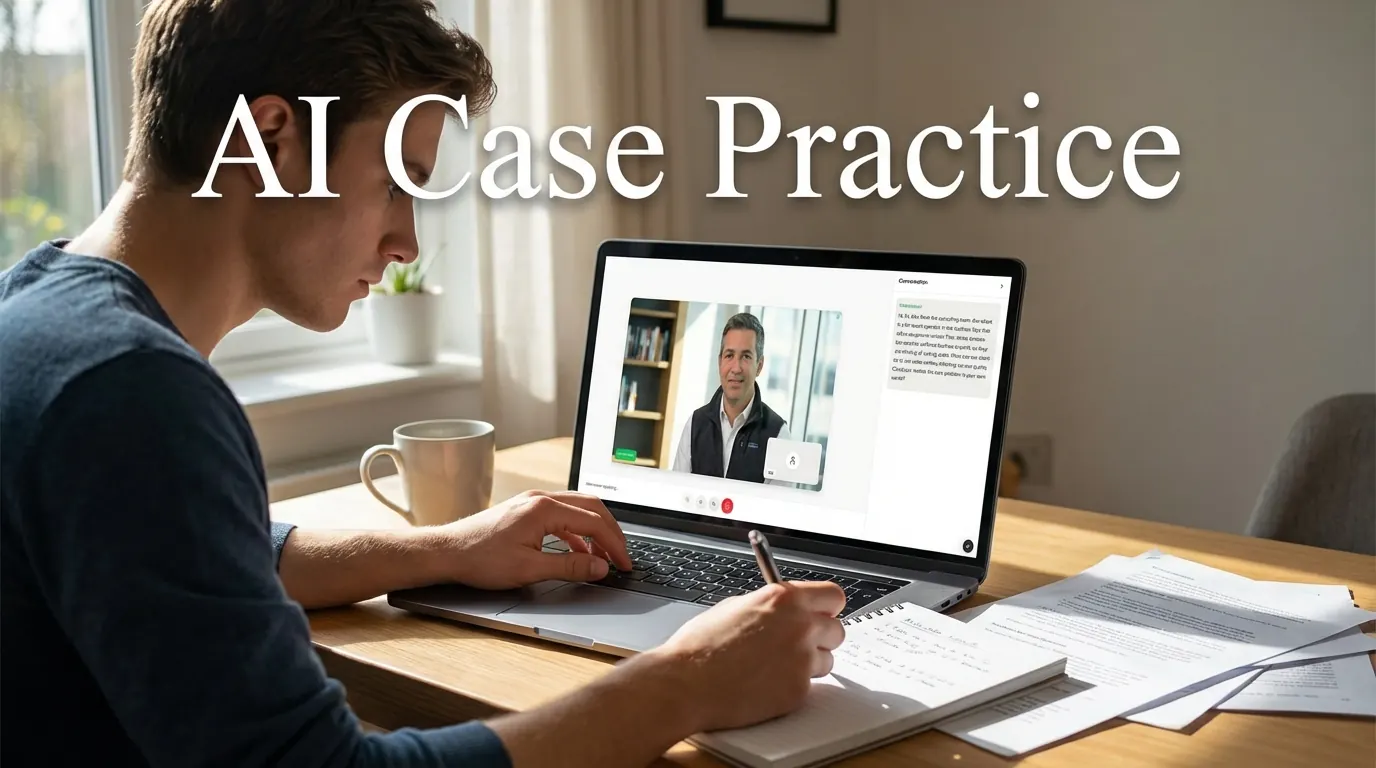 Cover image for AI Case Interview Practice: How to Use AI Tools Effectively in 2026
