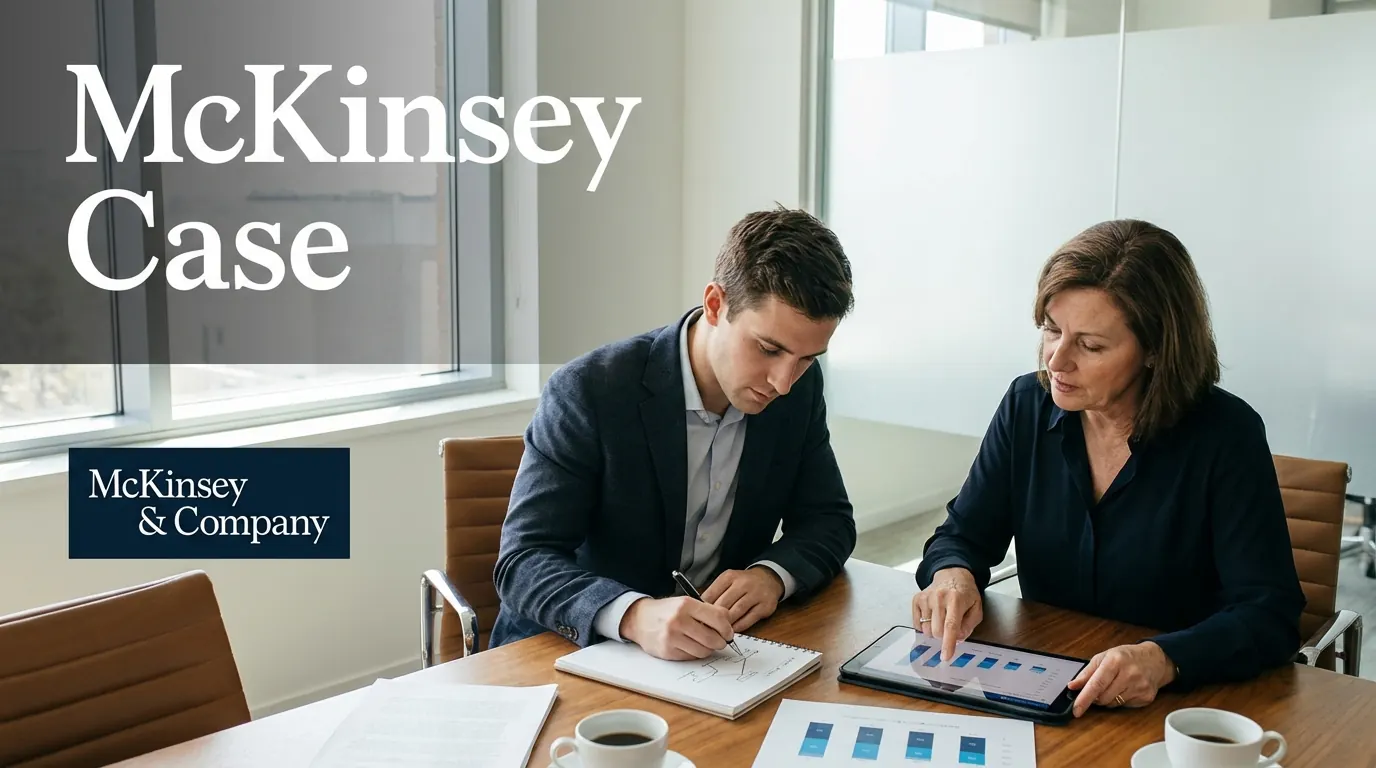 Cover image for McKinsey Case Interview Guide 2026: Format, Process & Prep Strategy